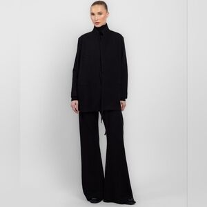 HANNES ROETHER Merino Wool + Yak Cardigan Sweater M/L